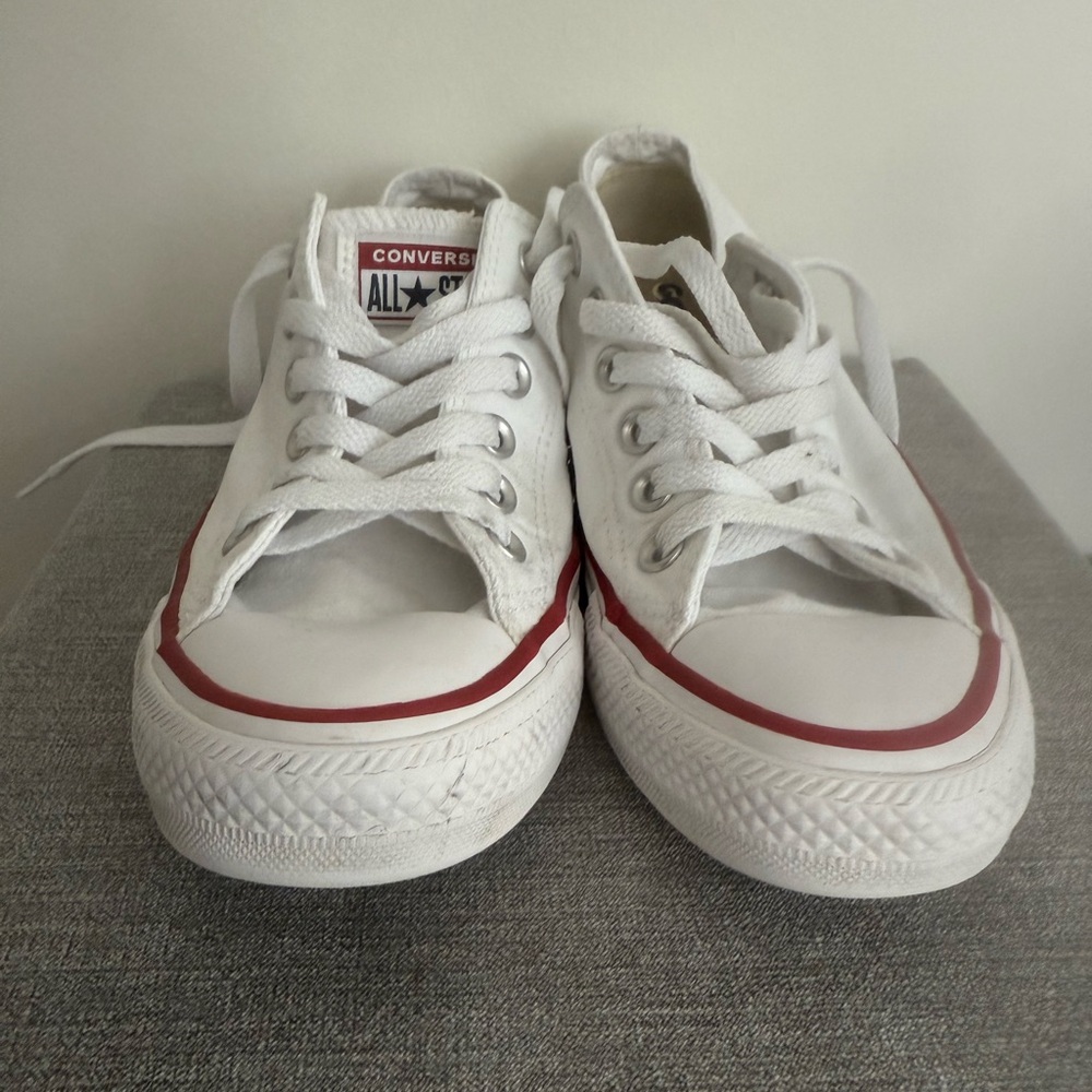 Converse Women's White Canvas Sneakers